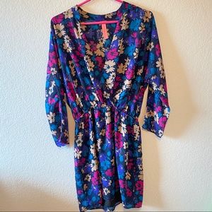 NORDSTROM Silk Floral Dress